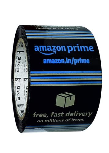SVM Products Prime Packaging Tape 4-Pack 3 Inch x 65 Mtr