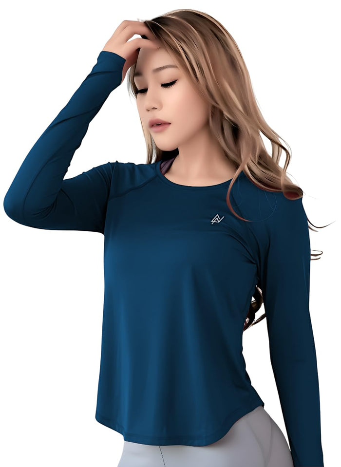 Nexsus Apparels Women's Compression Workout T-Shirt | Dry Fit