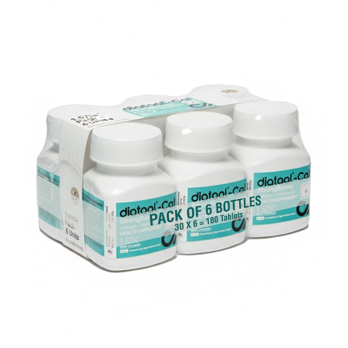 Diataal Cal StrongBones Active Absorbable Calcium with Vitamin D3 Tablets