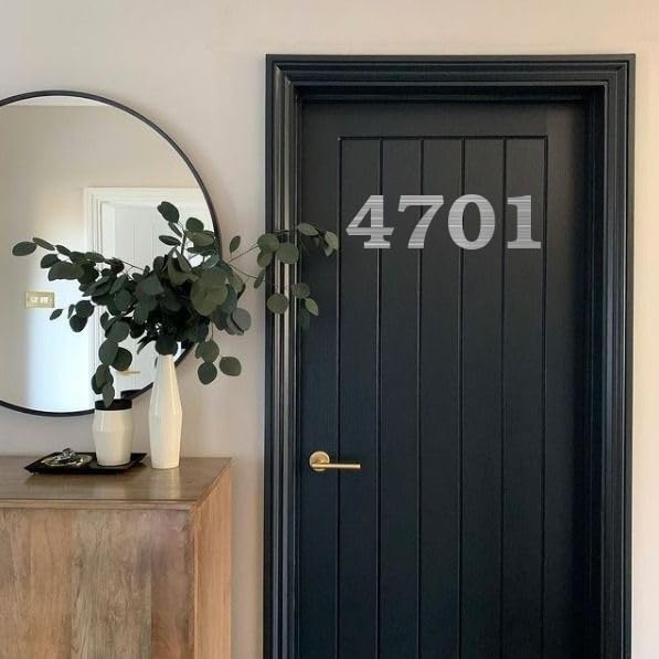 Generic Acrylic Room Number Plate 127mm x 63mm