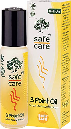 Safe Care 3 Point Oil: Relieve Bloating, Warmth, Mosquito Protection