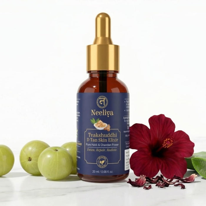 Ayurveda Yogashram Neeliya D-Tan Serum: Brighten & Glow