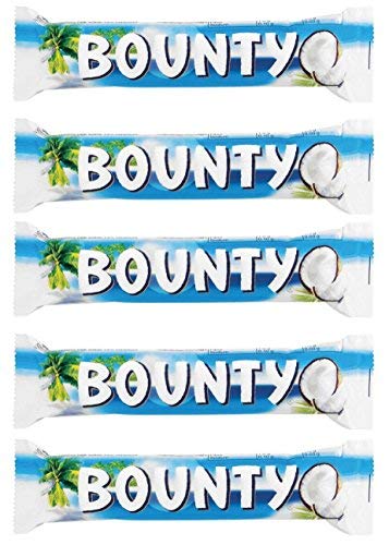 Bounty Chocolate Bars: Coconut & Milk Chocolate Delight