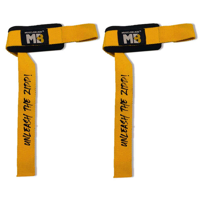 MuscleBlaze Weight Lifting Strap for Gym Wrist Support