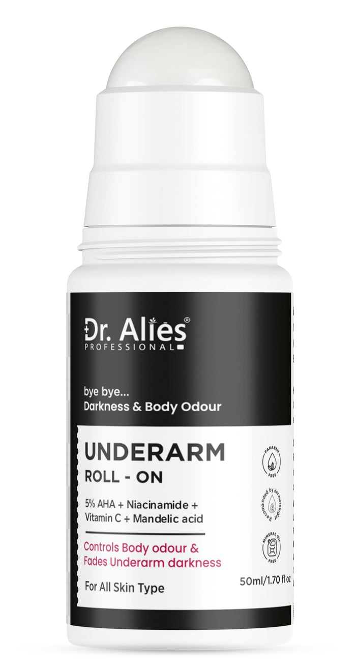 Dr. Alies Professional 5% AHA Roll On: Brighten & Odor Control