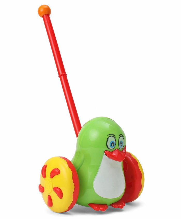 PRIME Walk Along Pengo Push and Pull Toy for Toddlers