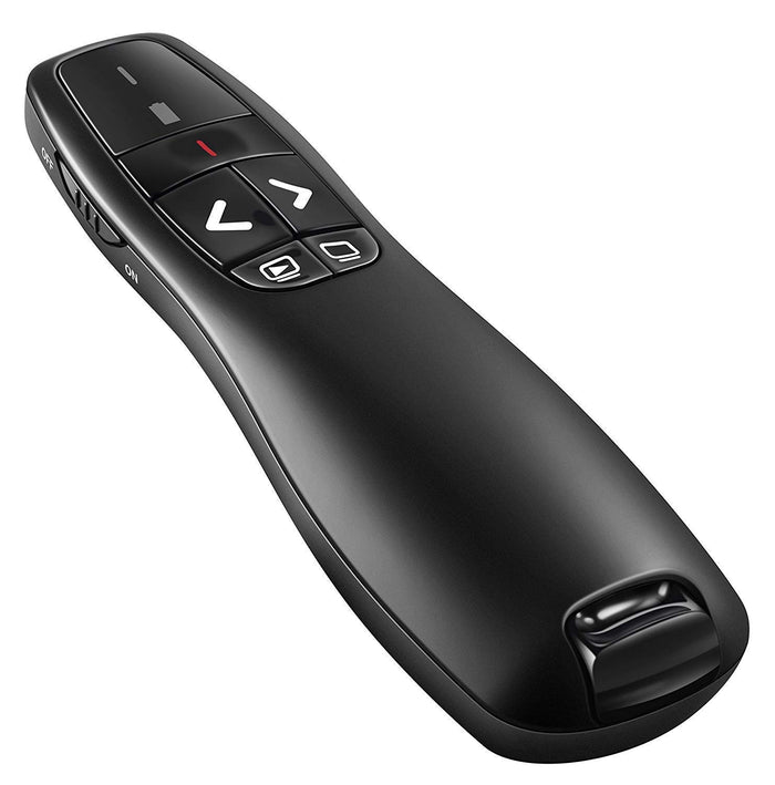 rts Wireless Presenter: 100ft Range, Laser Pointer, Plug & Play