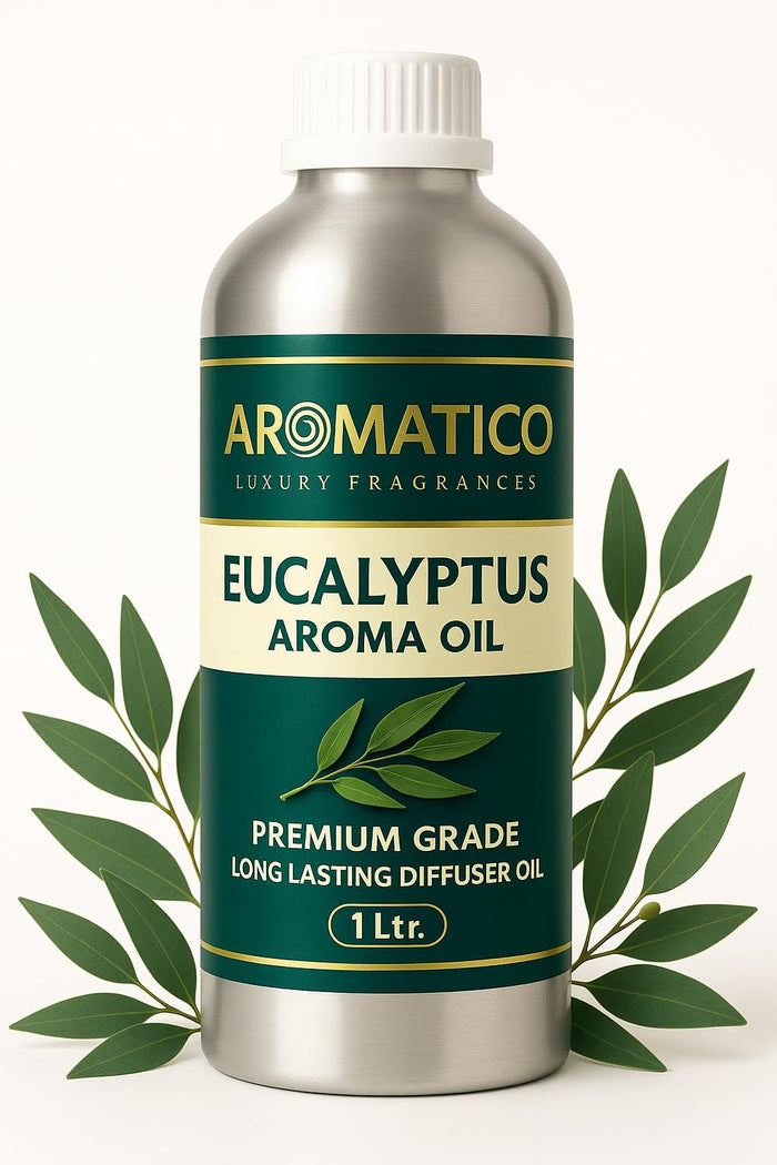 Aromatico Eucalyptus Diffuser Oil - 1L Strong, Long-Lasting Aroma