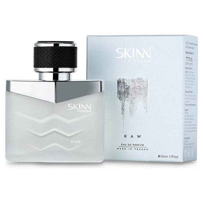 Skinn By Titan Raw Perfume for Men | Fresh Woody Spicy Eau de Parfum