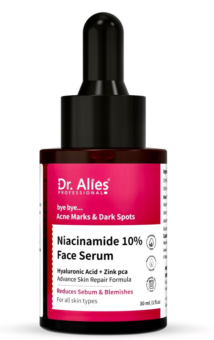 Dr. Alies Professional 10% Niacinamide Serum for Acne & Dark Spots