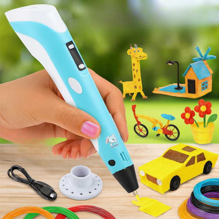 Storio 3D Pen for Kids with PLA Filament - Ready to Create