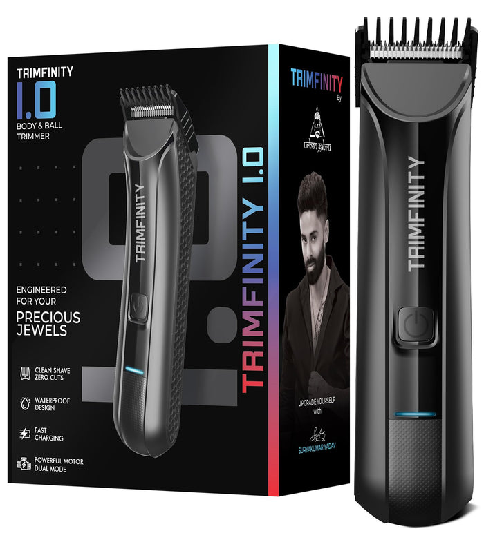 UrbanGabru Trimfinity Body & Ball Trimmer for Men