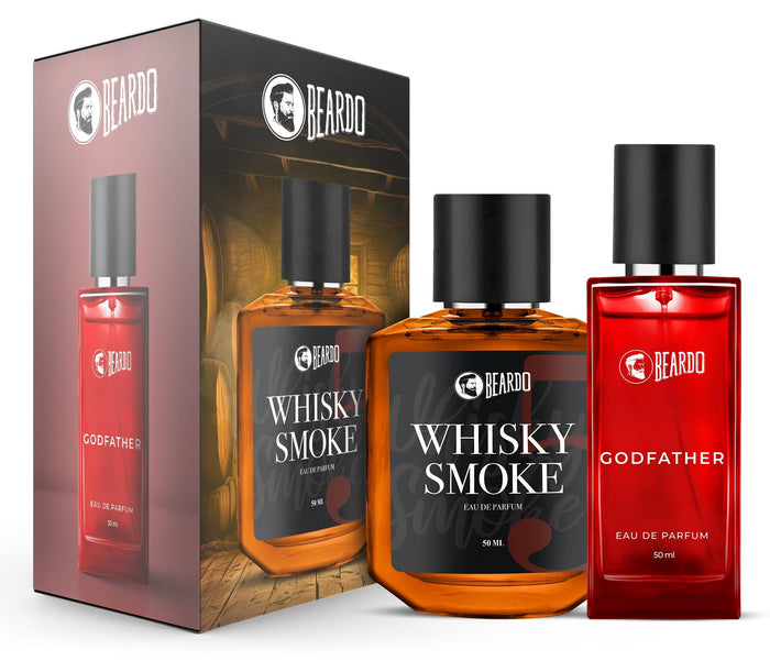 BEARDO Whisky Smoke & Godfather Perfume Combo | 2x50ml EDP