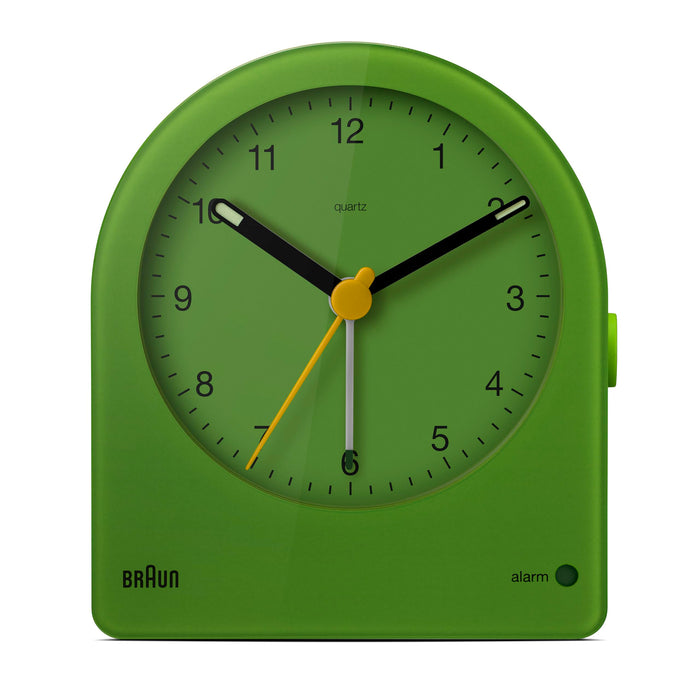 Braun Classic Analogue Alarm Clock with Snooze and Continuous Backlight