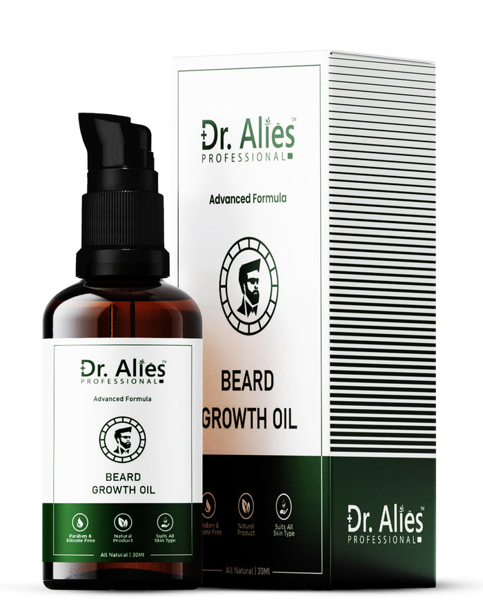 Dr. Alies Professional Beard Growth Oil - Stimulates & Nourishes