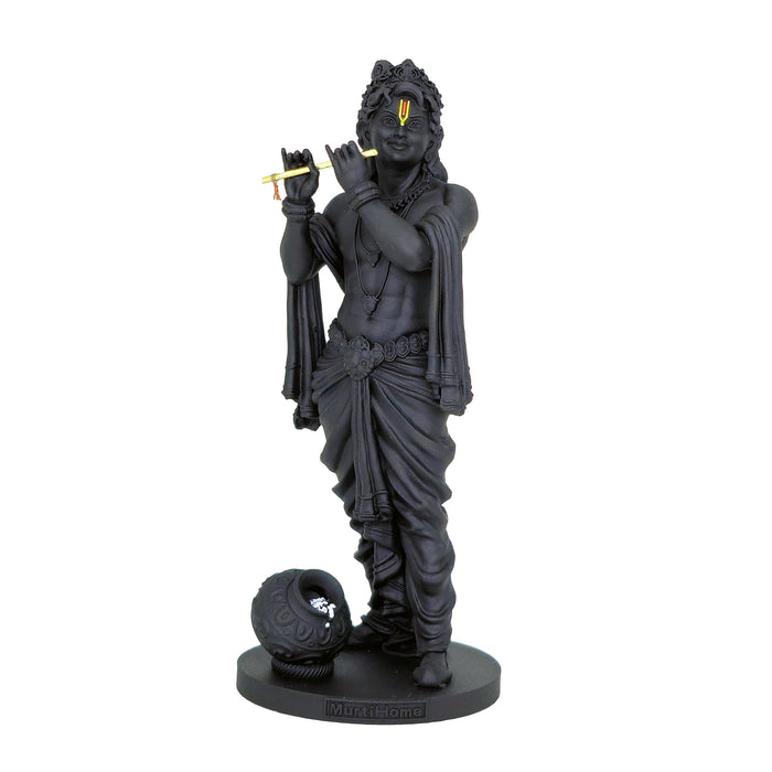 MurtiHome Shyamsundar Krishna Murti Dashboard Figurine