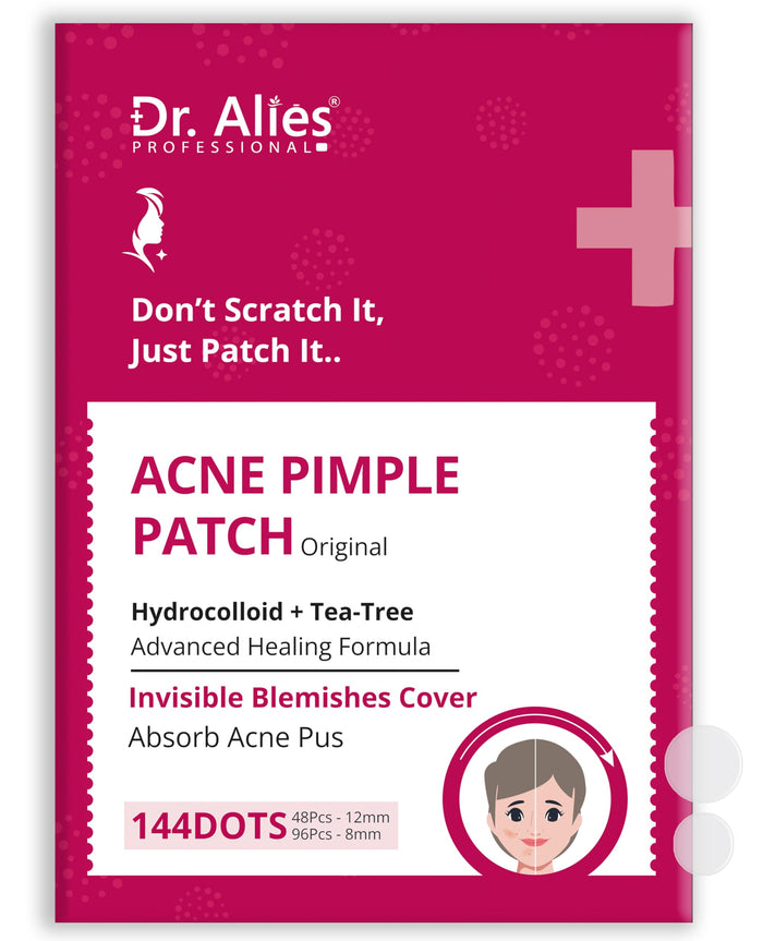 Dr. Alies Professional Acne Patches | Overnight Hydrocolloid Treatment
