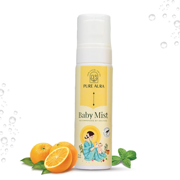 Pure Aura Baby Mist: Nourishing Spray for Healthy Baby Skin
