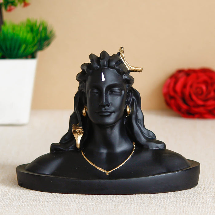eCraftIndia Adiyogi Shiva Statue Idol for Home Decor