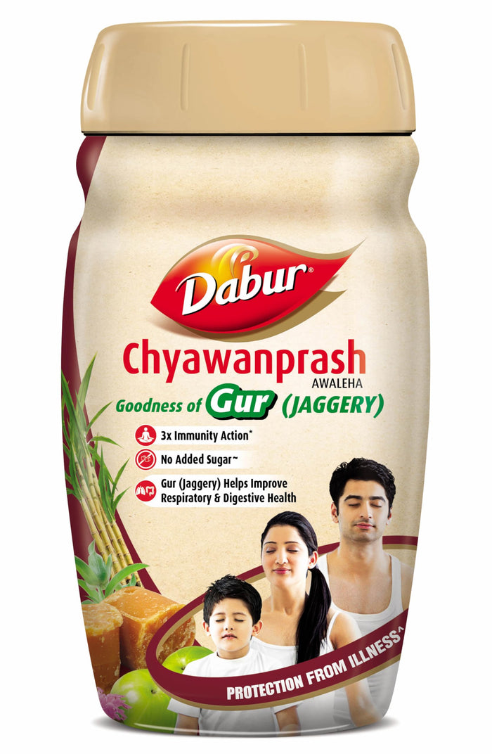 Dabur Chyawanprash Awaleha 900g | Jaggery Sweetened | 3X Immunity