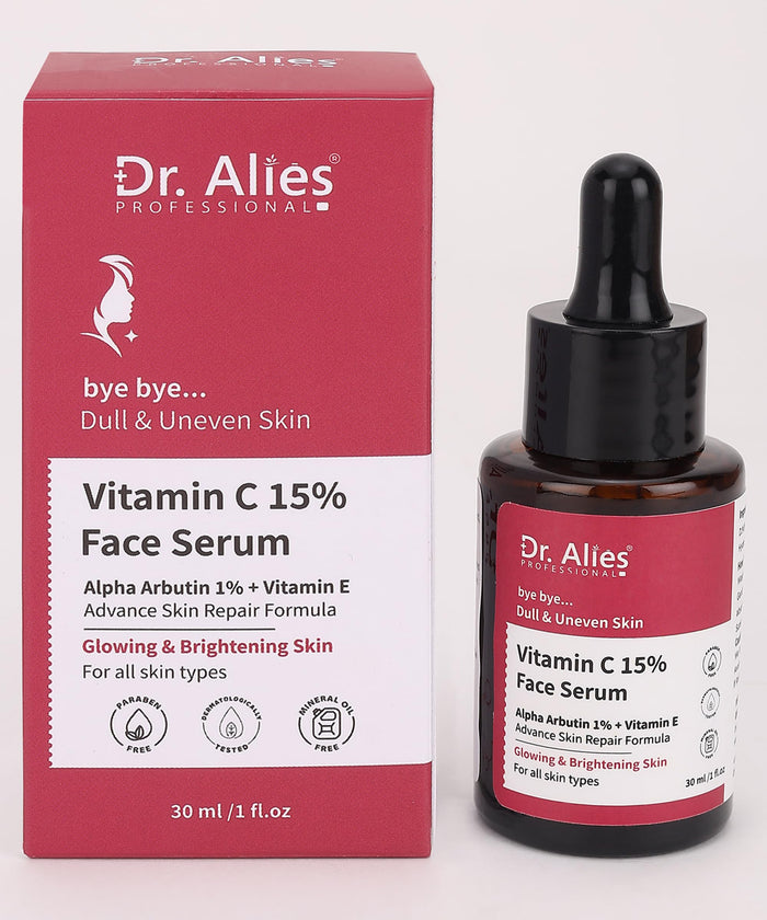 Dr. Alies Professional 15% Vitamin C Serum for Brightening & Dark Spots