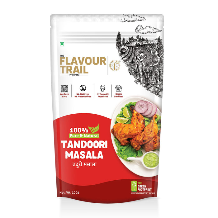 The Flavour Trail Tandoori Masala: Smoky, Bold Indian Spice Blend
