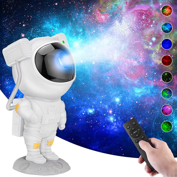 One94Store Astronaut Galaxy Projector Night Light with Remote & Timer