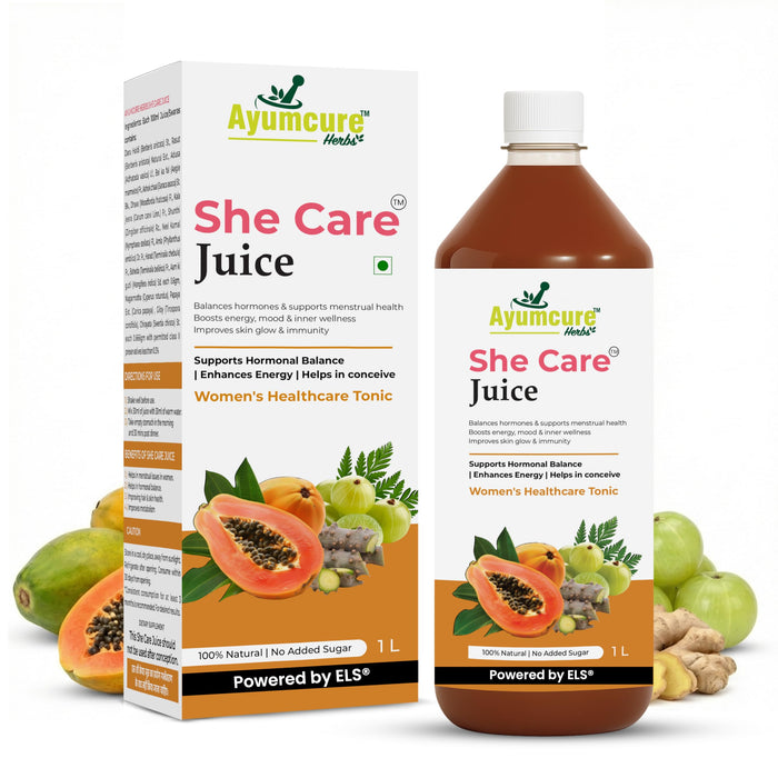 Ayumcure She Care Juice for Women, 1000ml Herbal Supplement